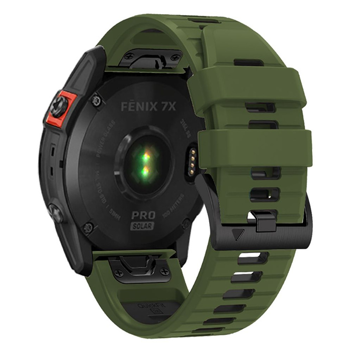 Pasek Tech-protect Iconband Pro Garmin Fenix 3 / 5x / 3hr / 5x Plus / 6x / 6x Pro / 7x Army Green/black