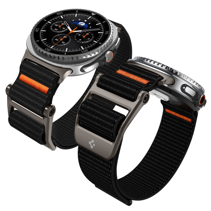 PASEK SPIGEN SAMSUNG GALAXY WATCH 8 / CLASSIC (40 / 44 / 46 MM) DURAPRO FLEX CZARNY