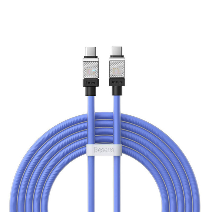 Kabel USB-C do USB-C Baseus CoolPlay 100W 2m (niebieski)