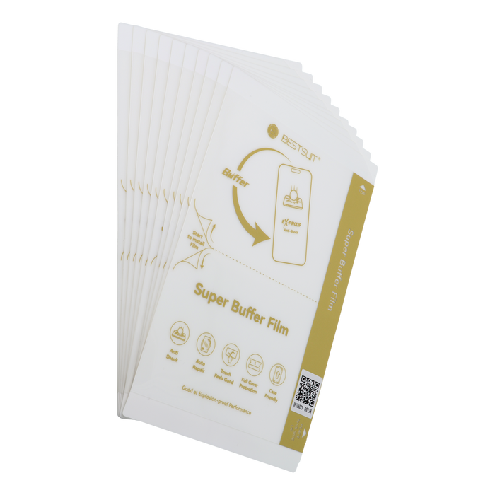 Folia do cięcia do plotera Bestsuit Anti-Blue Light (Eyes Protection) 0,13mm 196 x 125 mm 10 sztuk transparentna 