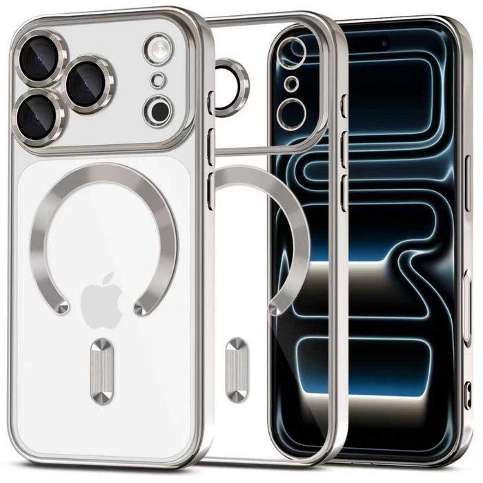 TECH-PROTECT MAGFLEX MAGSAFE IPHONE 17 PRO MAX SHINY SILVER