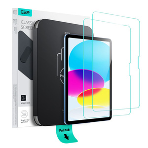 SZKŁO HARTOWANE ESR ULTRAFIT TEMPERED GLASS 2-PACK IPAD 10.9” 10 / 2022 / 11” 11 / 2025 CLEAR