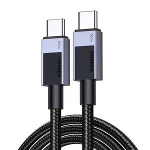 Kabel Ugreen USB-C to USB-C PD L512 0,5m (szary)