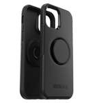 OtterBox Symmetry POP - obudowa ochronna z PopSockets do iPhone 12 mini (czarna)
