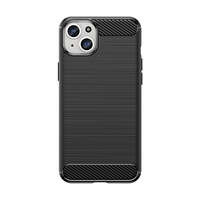 Etui Elastyczne etui wzór karbon do iPhone 15 Plus Carbon Case - czarne Case