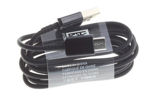 Kabel SAMSUNG USB - USB-C 1,5M DŁUGI EP-DW720CBE Czarny Oryginalny