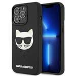 Etui KARL LAGERFELD Apple iPhone 13 Pro Max 3D Rubber Choupette Czarny Hardcase