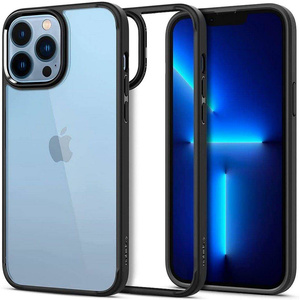 Etui Spigen iPhone 13 Pro Ultra Hybrid Matte Black Case + Szkło Hartowane Full Cover Spigen