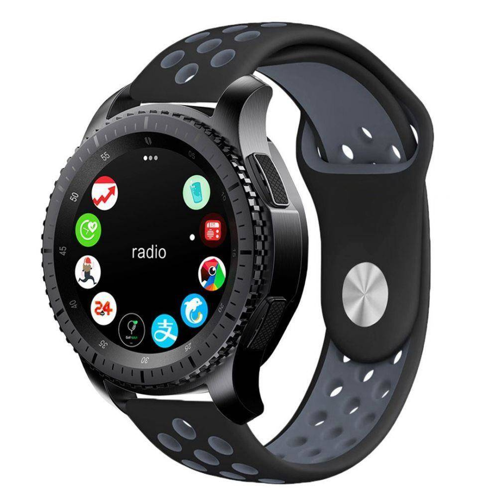 Pasek TECHPROTECT Softband Samsung Galaxy Watch 46mm Black/grey 4GSM.PL